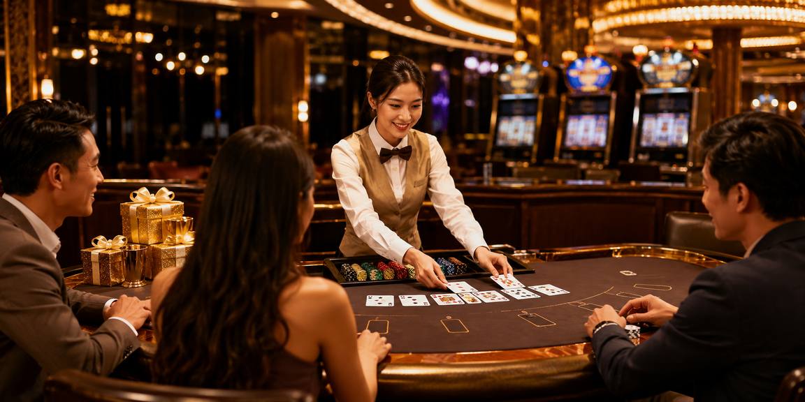 2tb Sảnh baccarat và roulette từ các nhà cung cấp lớn